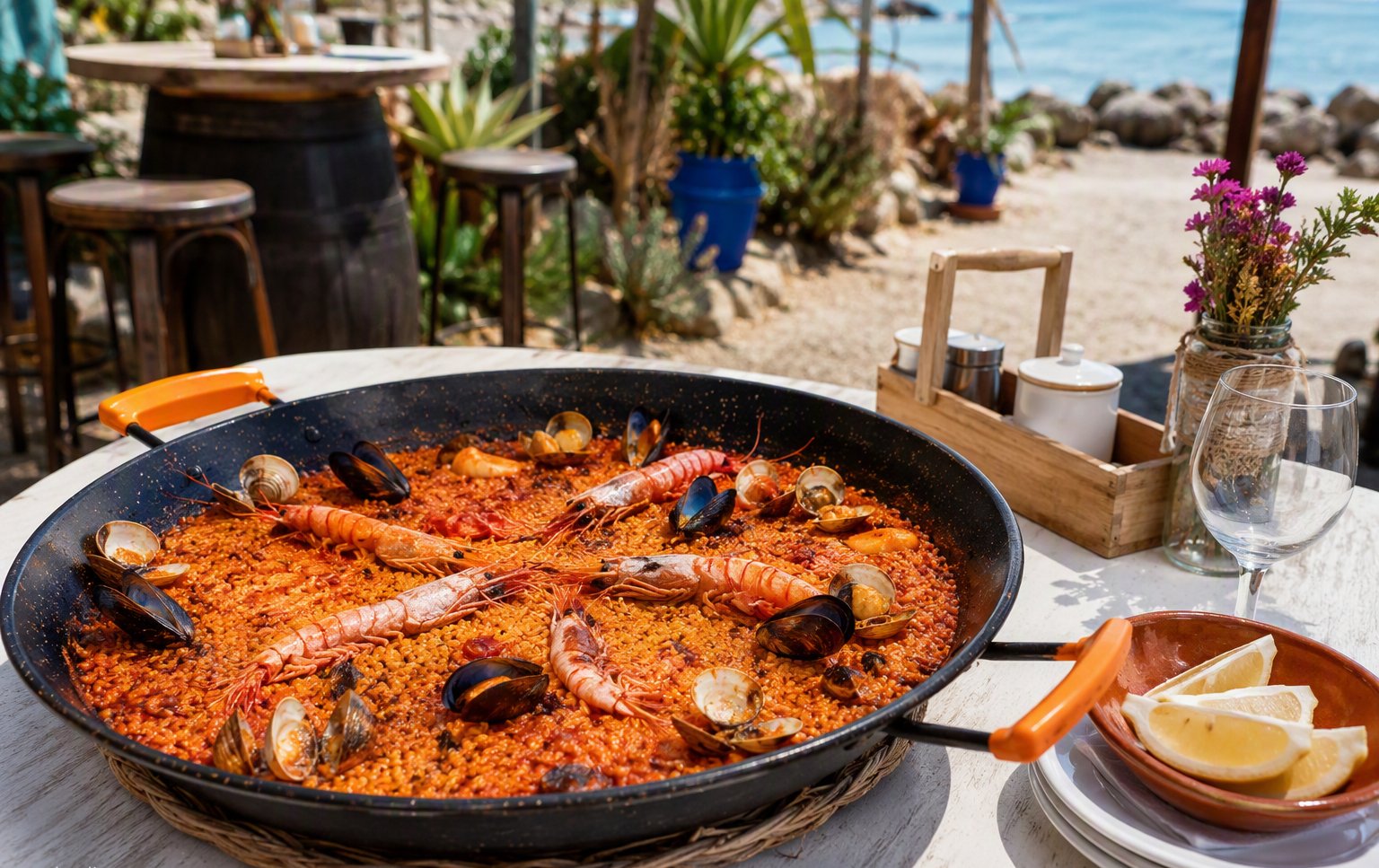 Paella Ibérica del chef de Discochiringuito UHA, solo por encargo